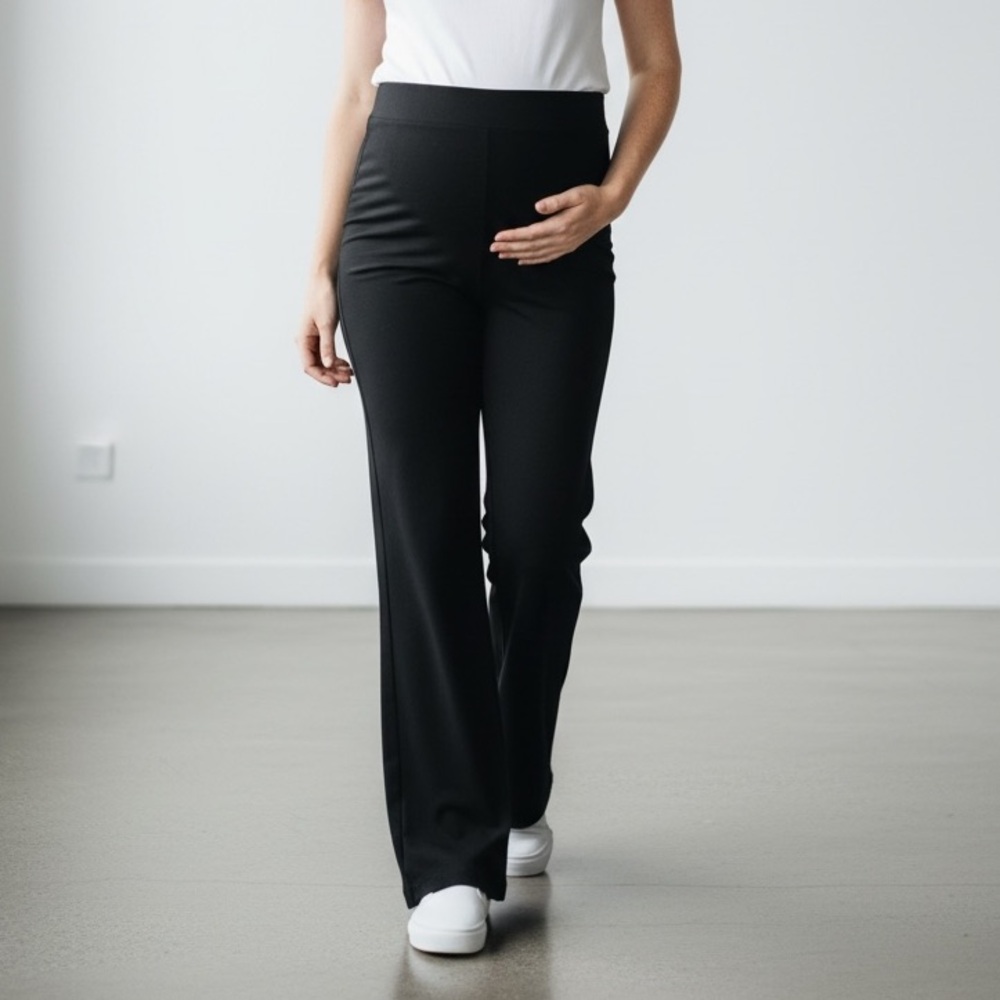 Motherhood Women's Maternity Wide Leg/Flare Pants Size L